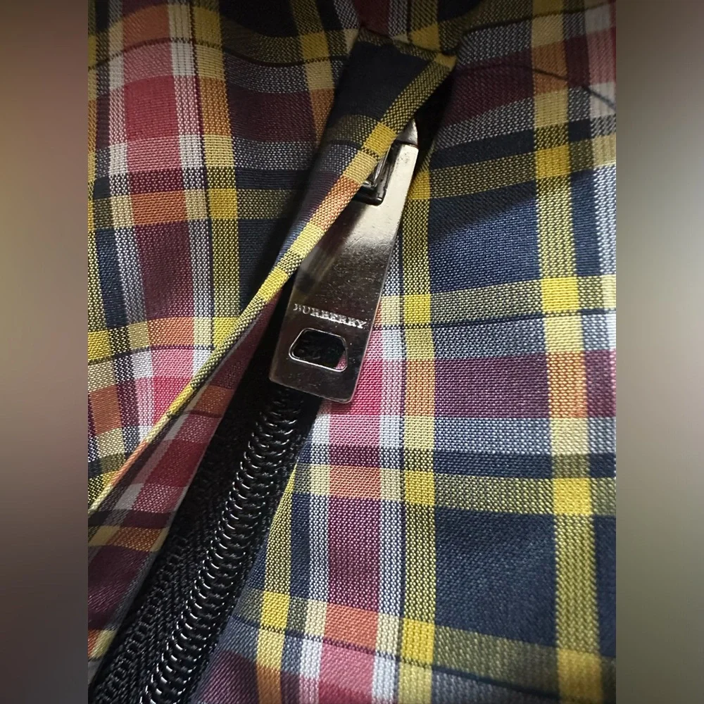 Burberry Kids pink Plaid Jacket size 14